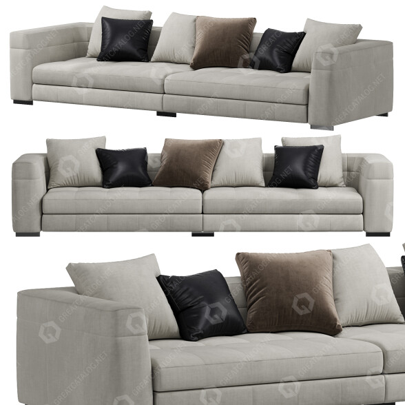 Sofa Minotti Blazer 3D model