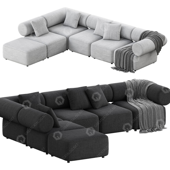 Sofa .annud Offo model 3D