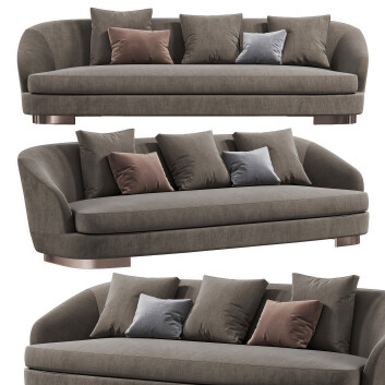 Диван Minotti Jacques 3D модель