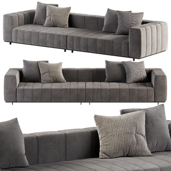 Диван Minotti Freeman Tailor 3D модель
