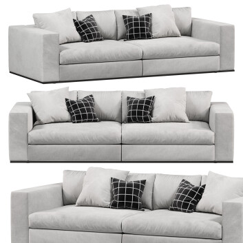 Диван Minotti Hamilton 3D модель