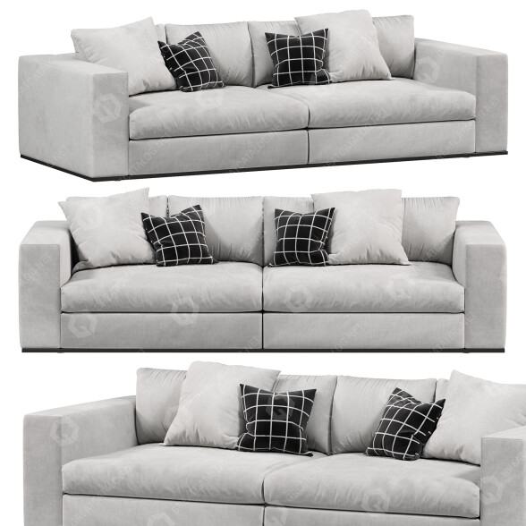 Sofa Minotti Hamilton 3D model