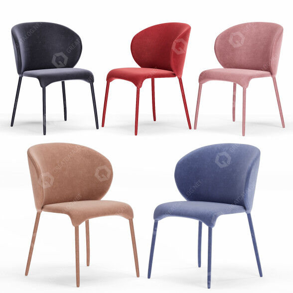 Silla Coco Republic Remy Modelo 3D
