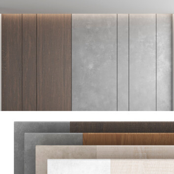Paneles de pared Decorative Set 45