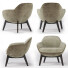 Armchair Nicoline Ghirla - Zakirov 3d