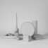 Decoración H&M Marble Set - Torres