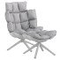 Fotel i pufa B&B Italia Husk - diziprocompany