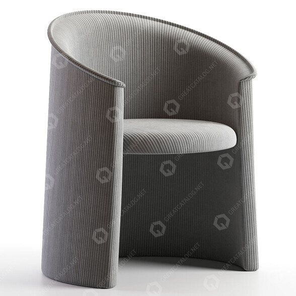 Крісло Moroso Husk 3D модель
