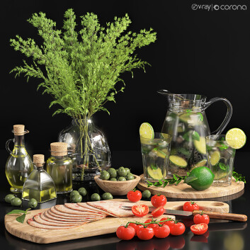 Їжа та напої Decorative Set 21