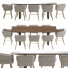 Stół i krzesła Sancal Collar - DayToday