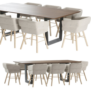Стіл та стільці Sancal Collar