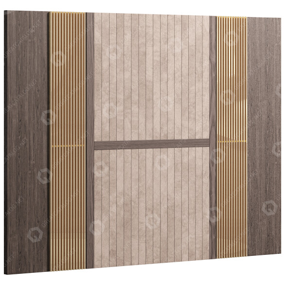 Panel de pared Conjunto 2 Modelo 3D
