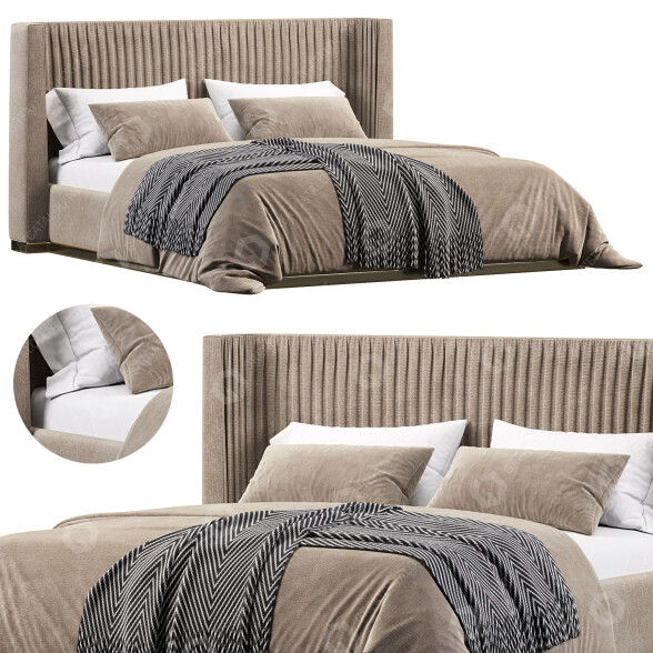 Cama Laskasas Miuzza Modelo 3D