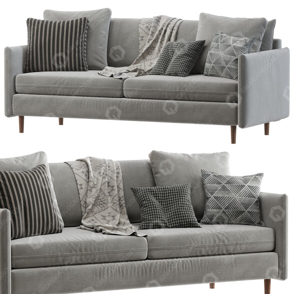 Sofá Slipson Modelo 3D