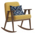 Armchair and Rocking Chair 366 Concept Jozef Chierowski - DayToday