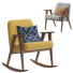 Armchair and Rocking Chair 366 Concept Jozef Chierowski - DayToday