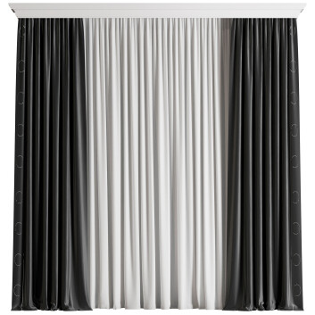 Штори Set 3 3D модель
