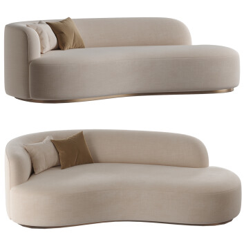 Sofa Eichholtz Morten 3D-Modell