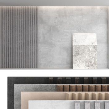 Paneles de pared Decorative Set 55