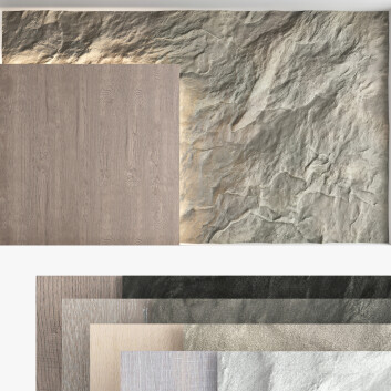 Paneles de pared Decorative Set 57