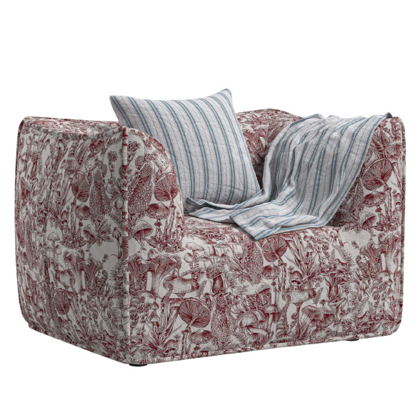 Sessel B&B Italia Le Bambole x Stella McCartney 3D-Modell