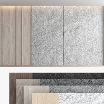 Paneles de pared Decorative Set 59