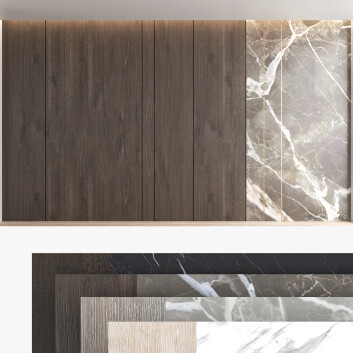 Paneles de pared Decorative Set 66