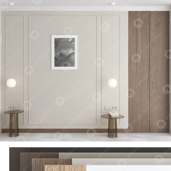 Стінові панелі New Works Decorative Set 90 3D модель