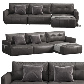 Sofa Natuzzi Herman Model 3D