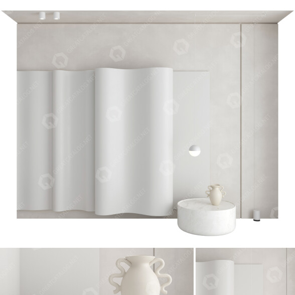 Panel de pared Flos Decorative Set 94 Modelo 3D