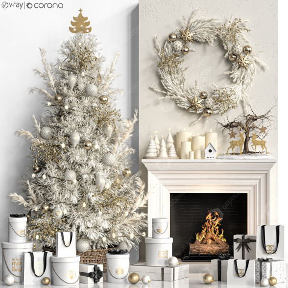 Decoración Árbol de Navidad 07 Modelo 3D