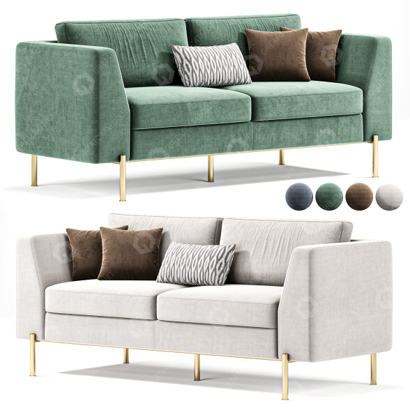 Sofa Nicole 3D-Modell