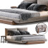 Bed and Bedside Tables Riva 1920 Sospiro - lie1.die2-40470