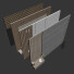 Paneles de pared Decorative Set 77 - Rakochi Design