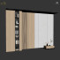 Wandtafel Decorative Set 108 - Rakochi Design