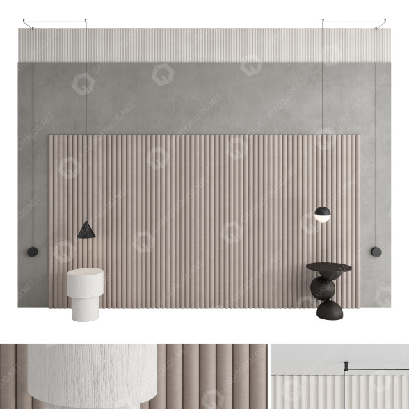 Стінова панель Decorative Set 114 3D модель