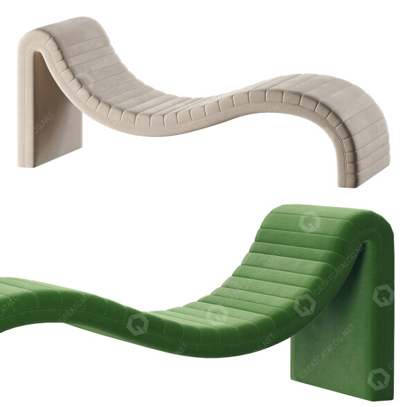 Chaise Longue Eichholtz Pioneer 3D-Modell