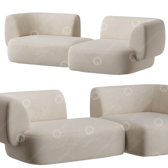 Sofa Collector Hug model 3D