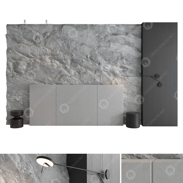 Стінова панель Decorative Set 120 3D модель