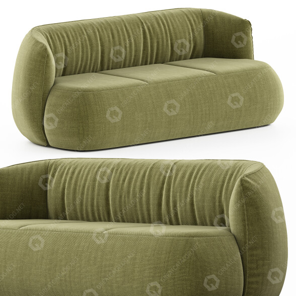 Sofa Kristalia Brioni-Up 3D-Modell