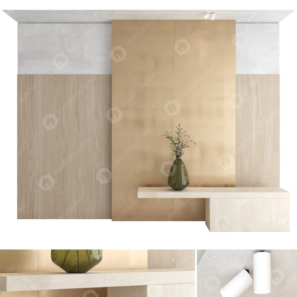 Стінова панель Zara Home Decorative Set 102 3D модель