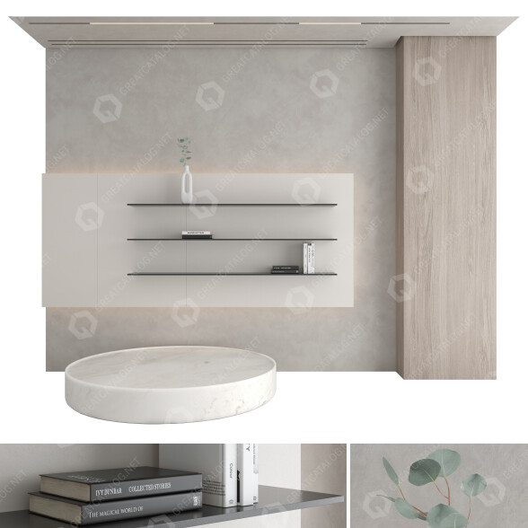 Стінова панель Jysk Decorative Set 103 3D модель