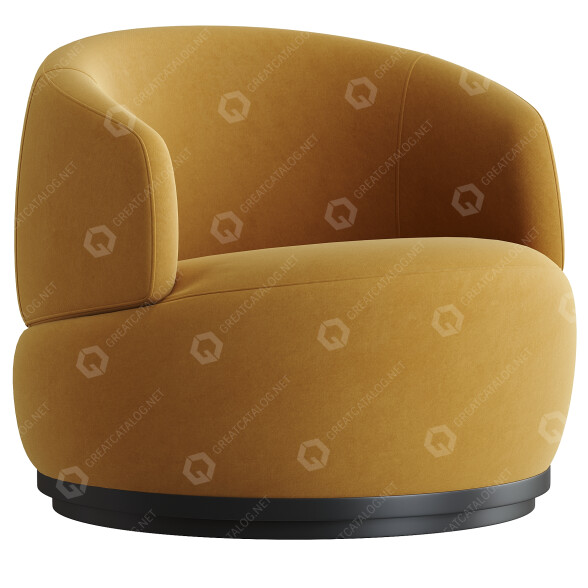 Sessel District Eight Orbit 3D-Modell