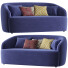 Canapé CB2 Gwyneth Loveseat Dale - DayToday