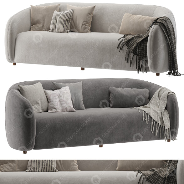 Диван Arhaus Fresno 3D модель