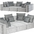 Sofa Arhaus Coburn Six Piece Pit - DayToday