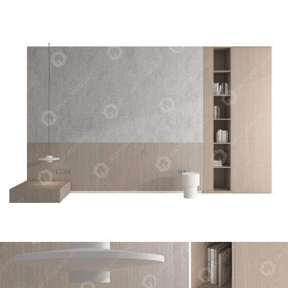 Стінова панель Decorative Set 124 3D модель