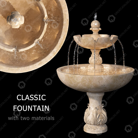 Fontanna Set 21 model 3D