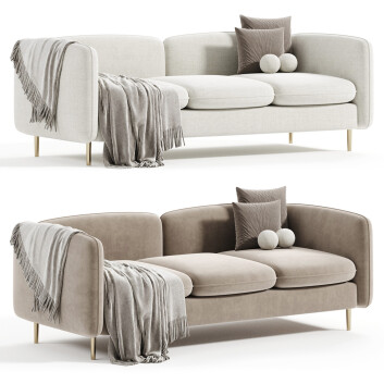 Диван Casaspace Flannelette Loveseat Fabric