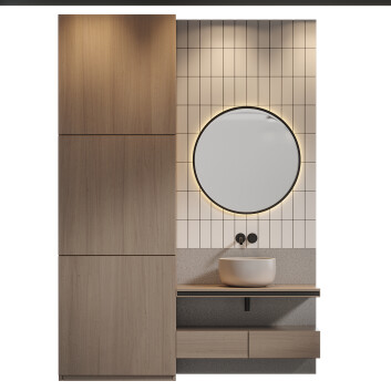 Bathroom Furniture 02 3D model